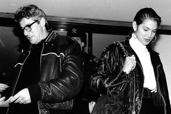 Синди Кроуфорд и Ричард Гира, фото 1990 года