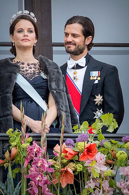 Герцогиня Вермландская София и принц Швеции Карл Филипп