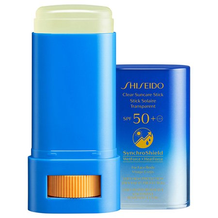 Прозрачный солнцезащитный стик Shiseido — 2 550 руб.