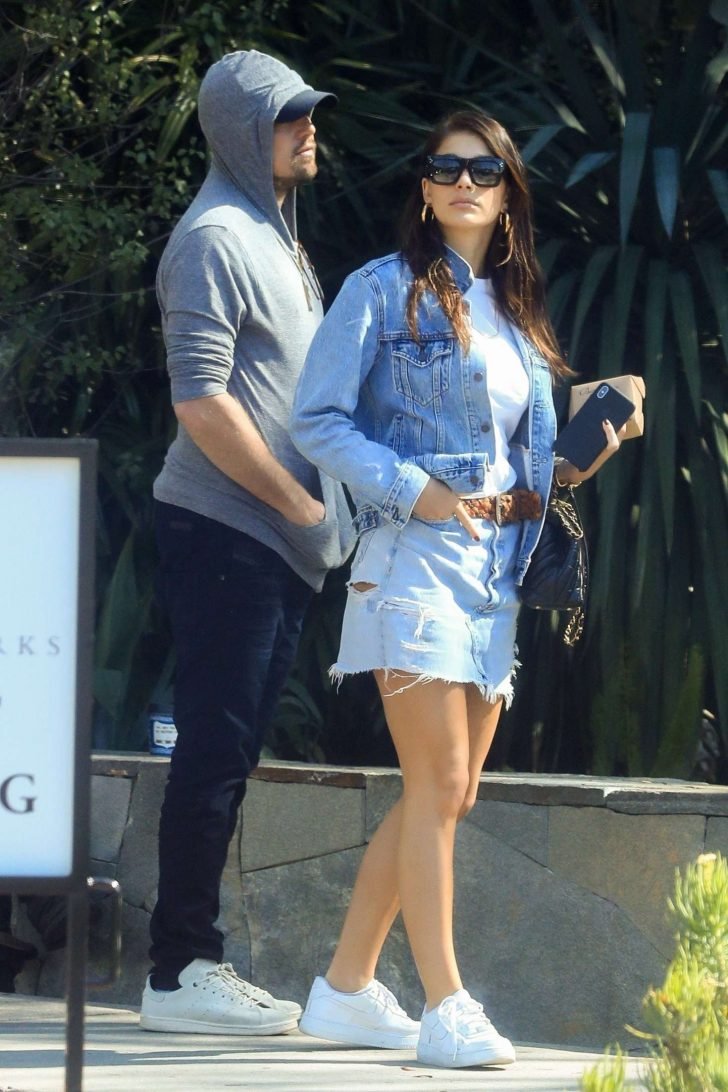 Camila Morrone and Leonardo DiCaprio: Shopping on Melrose Place -02