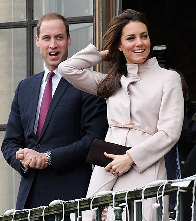 герцогиня Кэтрин и принц Уилльям в Кэмбридже