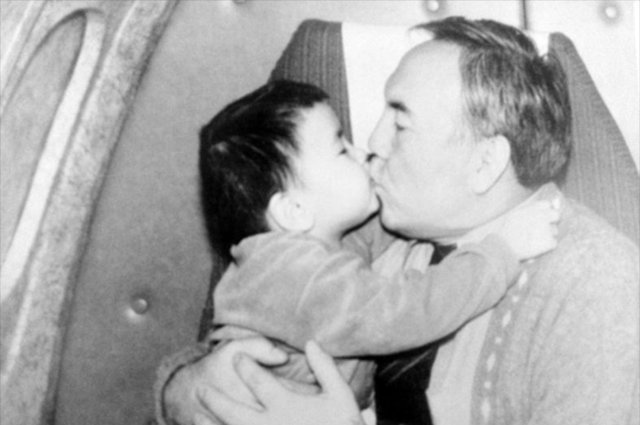 Айсултан Алиев с дедом