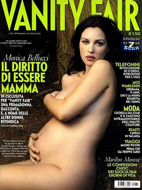 Моника Беллуччи на обложке Vanity Fair