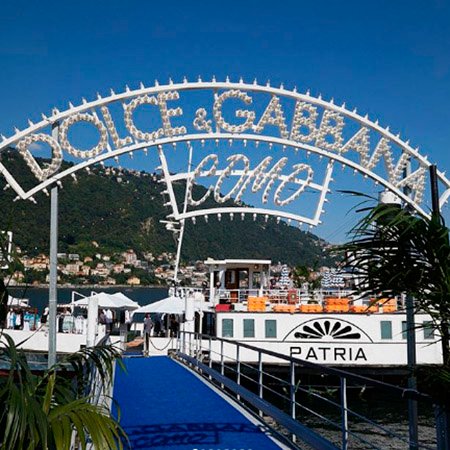 Вечеринка Dolce & Gabbana на озере Комо