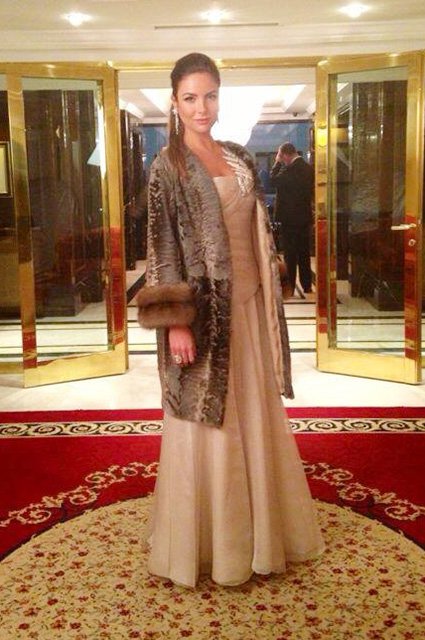 Илона Кесаева на Балу дебютанток журнала Tatler в 2013 году