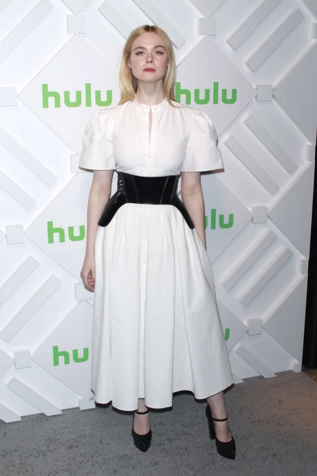 Elle Fanning: Hulu 2019 Upfront Presentation -05