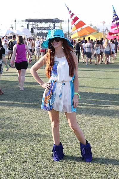 Фиби Прайс на фестивале Coachella