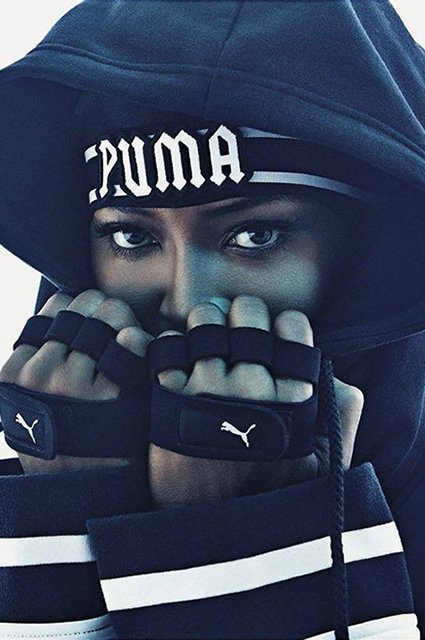 Наоми Кэмпбелл в промо-кампании Fenty x Puma  