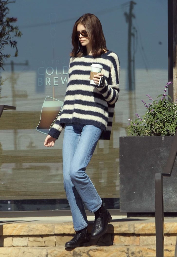 Kaia Gerber - Out and about in Malibu