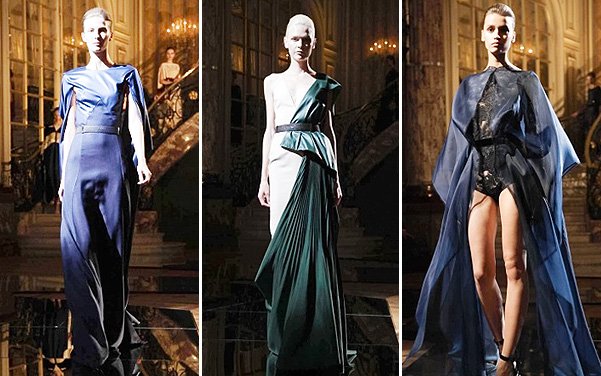 Кадры с показа коллекции Vionnet Demi Couture осень-зима 2013-2014