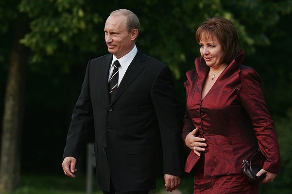 Владимир Путин с Людмилой Путиной (2007 г)од