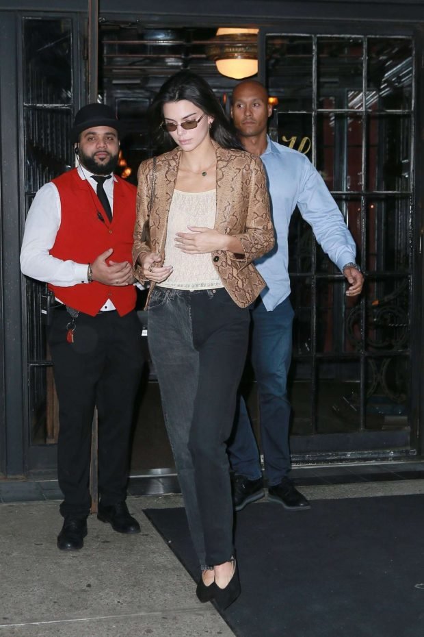 Kendall Jenner: Leaves The Bowery Hotel in New York -04